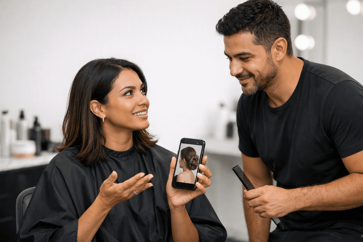 Como Pedir o Penteado ao Cabeleireiro: Comunicação Exata