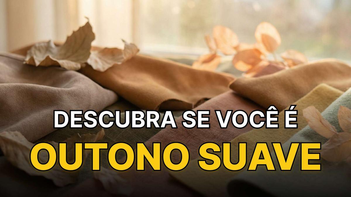 Representação abstrata da paleta de cores da outono suave