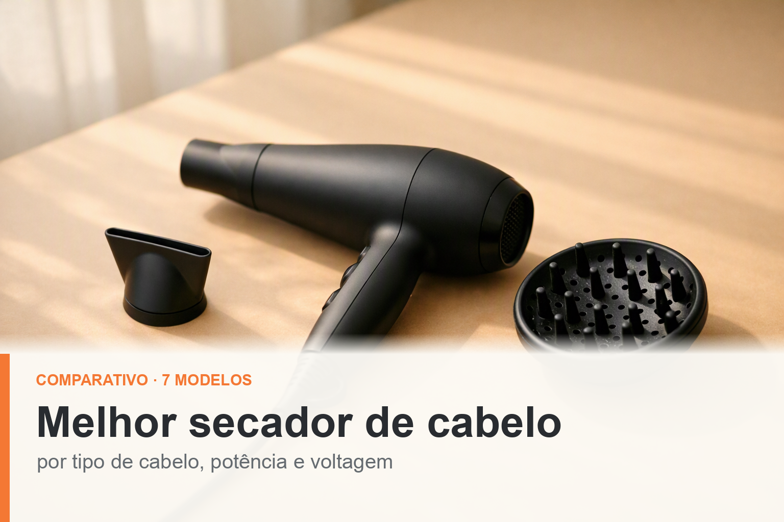 Melhor secador de cabelo: comparativo por tipo de cabelo