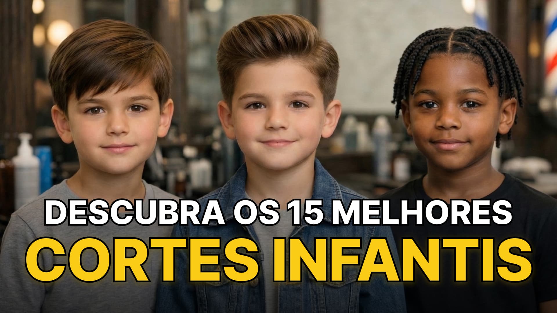Corte Infantil Masculino: 15 Estilos para Acertar de Primeira