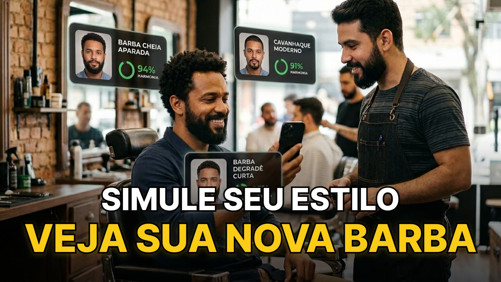 Simulador de Barba Online com IA: Veja Antes de Crescer