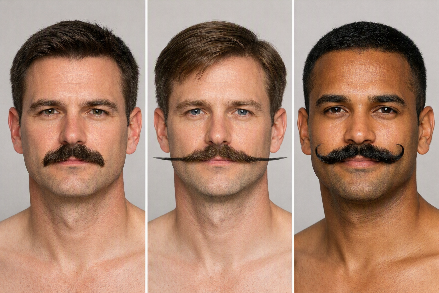 Tipos de bigode: estilos com fotos e como escolher o seu